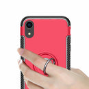 Bakeey Protective Case For iPhone XR Ring Grip Kickstand Stand Holder Back Cover