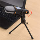 SF-666 Wired Stereo Microphone with Holder