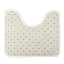 Flannel Mat Set Toilet Cover Set Non Slip Bathroom Underwater World Carpet Rug Floor Mat