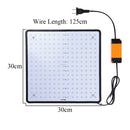 225LED Grow Light Warm White & Red Lamp Ultrathin Panel Hydroponics Indoor Plant Veg Flower AC85-265V