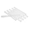 10Pcs Length 100mm OD 10mm 1mm Thick Wall Borosilicate Glass Blowing Tube Lab Factory School Home