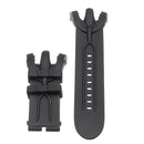 KALOAD Black Watch Band Silicone Rubber Strap Replacement For Invicta Venom Chronograph Reserve