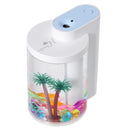 260L USB Simulation Landscape Humidifier Household Air Atomizer Night Light for Office Desktop Car Home Moisturizing And Anti-drying Atomizer