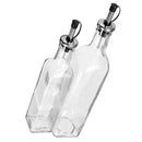 Oil Vinegar Glass Cruet Condiment Bottle Dressing Sauce Dispenser Beverage Dispenser 250/500ml
