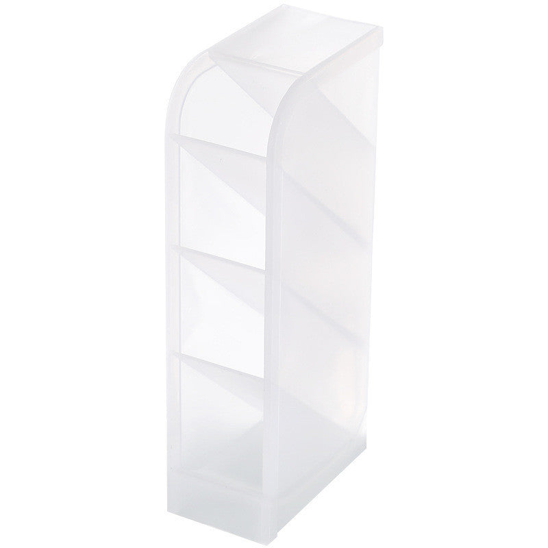 Creative Multi-function 4 Grids Desktop Parts Storage Box Cases 4 Grids Sub-grid Make Up Cosmetic Holder Desks Pens Pencils Organizer