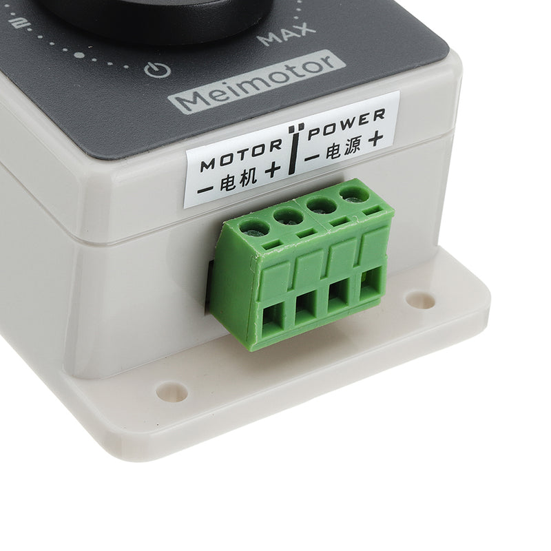 DC 12V 24V 36V 48V PWM DC Motor Speed Controller Meimotor High Power 10A With Housing