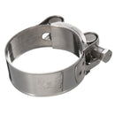 Universal Motorcycle 2 inch 51mm Genuine Stainless Steel Band Exhaust Clamp Kit