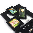 Nordic Style Photo Frame Wall Clock DIY Modern Desigh Multi Photo Art Picture Frame Clock For Living Room Horloge Home Decor