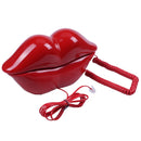 Red Lip Telephone Corded Landline Cable for Home Bar Office Phones Furniture Decor
