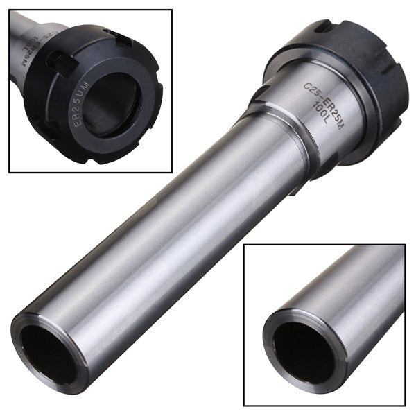 C25 ER25 Collet Chuck Tool Holder Straight Shank CNC Milling Tool Holder