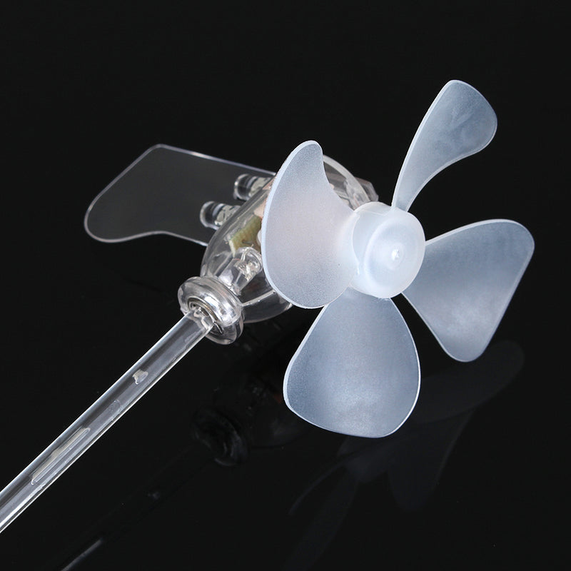 Vertical DIY Project Turbines LED Windmill Small DC Motor Wind Blades Wind Generator