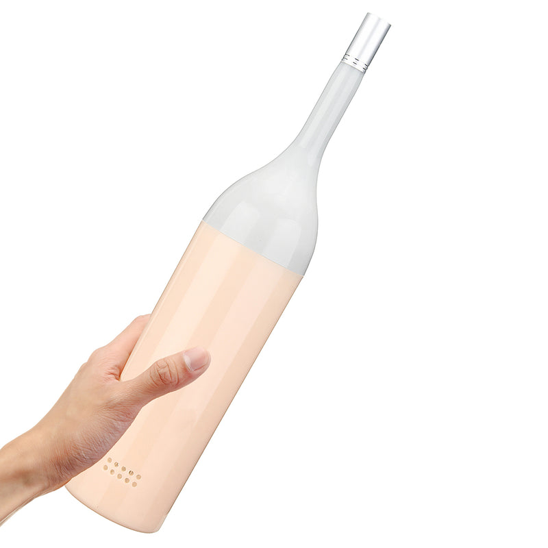 Creative W ine Bottle Toilet Cleaning Brush Candy With Base Plastic Durable Bathroom Decor