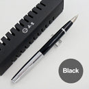 2018 Wing Sung 601 Silver Cap Vacumatic China Fountain Pen Fine Nib 0.5mm Gifts