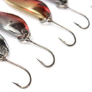 ZANLURE 5PCS 3G 30CM Spinner Spoon Fishing Lure Metal Lures Colorful Hard Baits