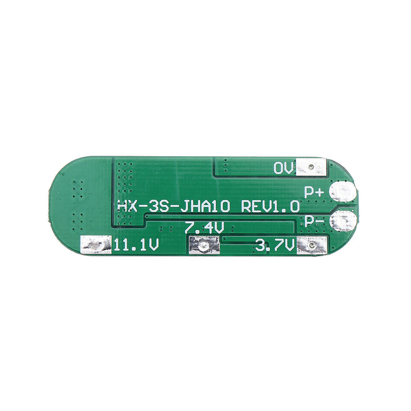 5pcs 3S 10A 12.6V Li-ion 18650 Charger PCB BMS Lithium Battery Protection Board with Overcurrent Protection