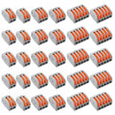 2/3/4/5Pin Wire Connector Terminal Block Conductor Threader Splitter Universal Connectors Terminals Electric Cable Wire Connector
