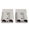2pcs Battery Quick Connector Kit 50A 6AWG Plug Connect Disconnect Winch Trailer
