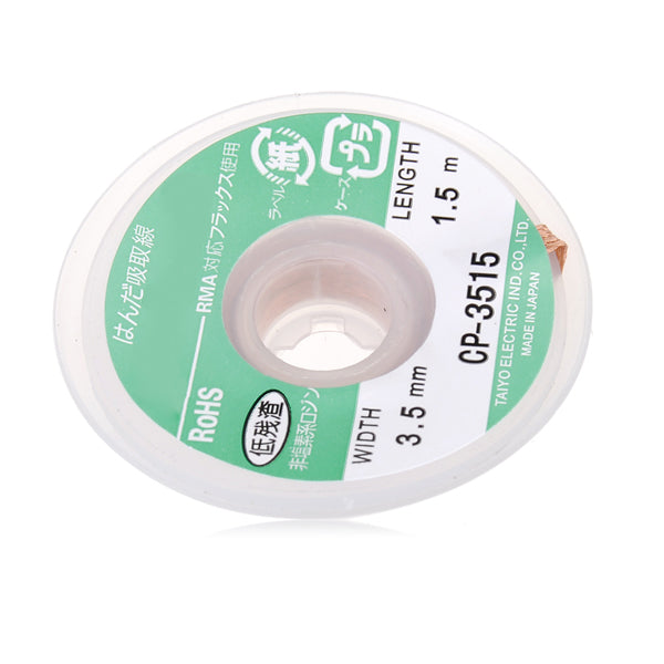 150cm 3.5mm Desoldering Braid Solder Remover Wick Cable Wire CP-3515