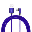 Bakeey 90 Degree USB3.0 Type C Charging Data Cable 3.28ft/1m for Xiaomi Mi A2 Pocophone F1