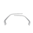 2Pcs Chrome Front Grill Grille Decorative Cover Trim Strips For Toyota Rav4 2019