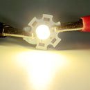 3W High Power LED PCB Bulb Beads Chips Car Indoor Reading Lamp Aquarium Heat Sink