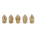 MK8 Aluminum Heating Block + 1.75mm 0.2/0.3/0.4/0.5/0.8mm Nozzle + M6*30mm Throat Kit For 3D Printer