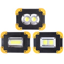 350W COB Flood Light LED Camping Light USB Rechargeable IP42 Waterproof 3 Mode Emergency Work Light