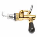 G5/8 Adjustable Beer Tap Faucet With Chrome Gold Plating Draft Shank Home Brew Bar