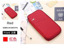Portable Multi-function Travel Storage Bag Stationery Bag Travel Passport Bag Wallet Wallet