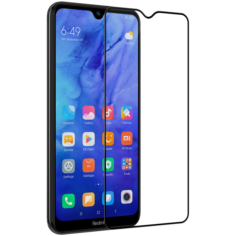 NILLKIN XD CP+MAX Full Coverage Anti-explosion Tempered Glass Screen Protector for Xiaomi Redmi Note 8T