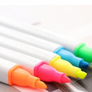 Student Marking Candy Color Highlighter Five Sets Of Watercolor Paint Notebook Pens