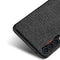 Bakeey Fabric Splice Soft Edge Protective Case+Tempered Glass Screen Protector +Lens Protector For Xiaomi Mi 9 / Mi 9 Transparent Edition-Black