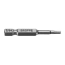 Broppe 10pcs SAE 5/64-5/16 Inch Hex Head Screwdriver Bit 1/4 Inch Hex Shank Magnetic Screwdriver Bit