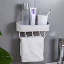 Multifunctional Free-Perforated Wall Hanging Large Space Storage Baskets with Removable Hook
