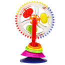 Baby Kid Rainbow Creative Observe Ferris Wheel Rattle Educational High Chair Toys