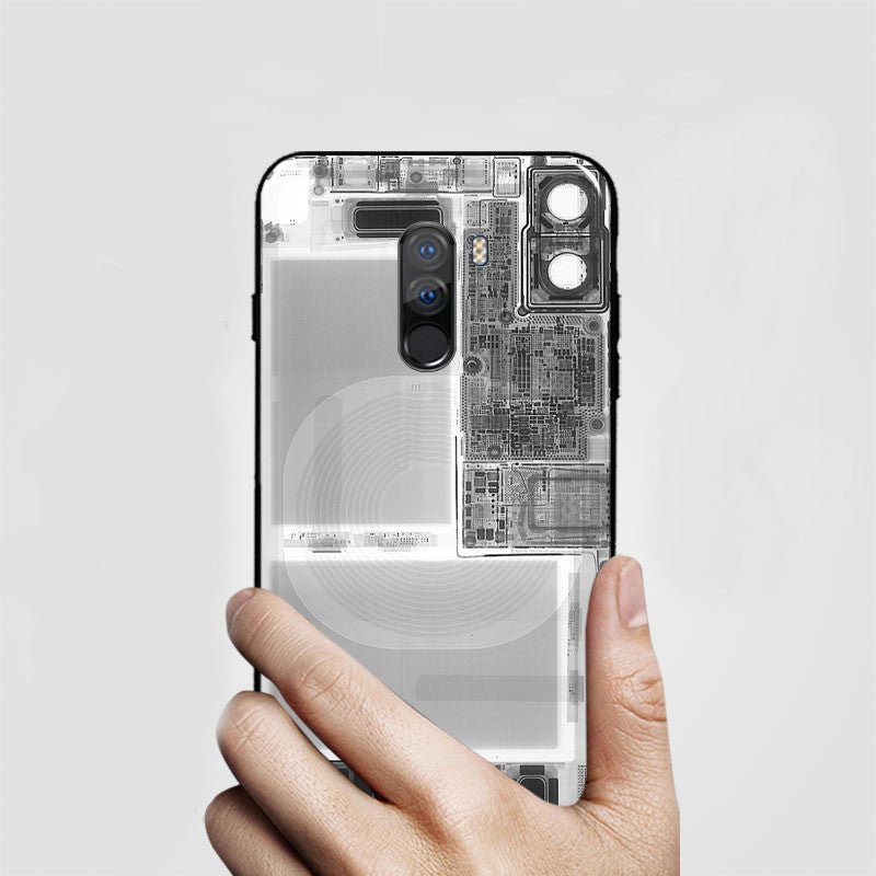 Bakeey Pretty Battery Painting Silicone Soft TPU Back Protective Case For Xiaomi pocophone F1