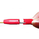 P5005 2Pcs Fully Insulated Quick Piercing Test Needle Hook Clips Multimeter Testing Probes