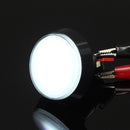 5Pcs White LED Light 60mm Arcade Video Game Player Push Button Switch