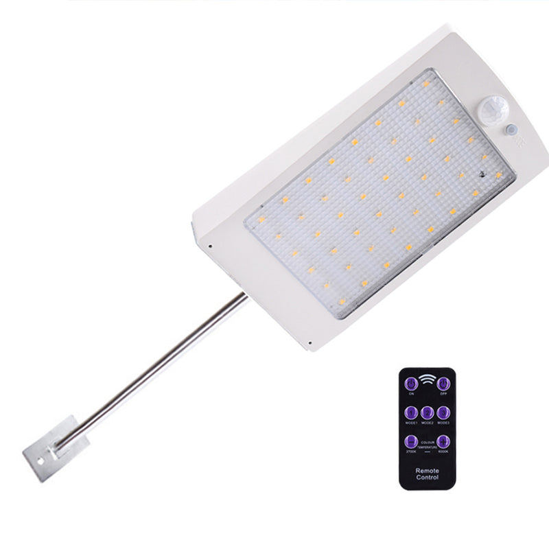 Solar Powered 2W 48LED SMD2835 3 Mode PIR Motion Sensor IP65 Wall Light Street Garden Lamp DC5.5V
