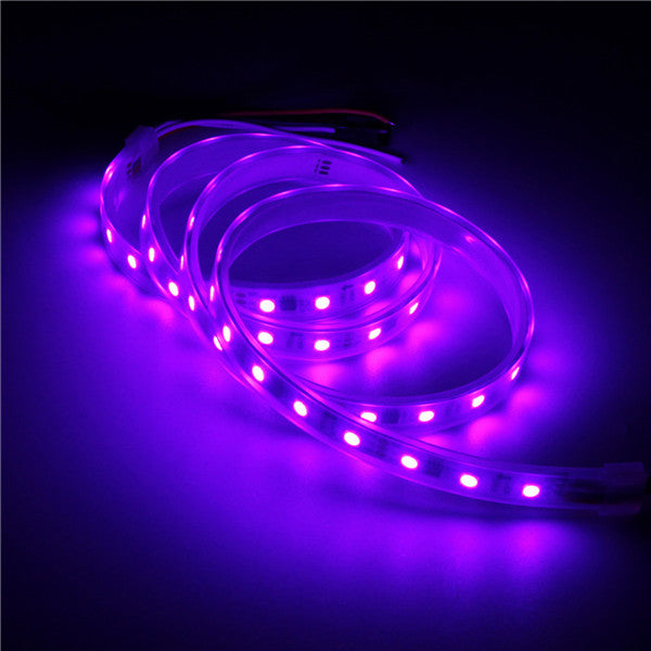 WS2811 1M LED Strip 60 SMD 5050 LED RGB Dream Color Strip Light Waterproof IP65 DC12V