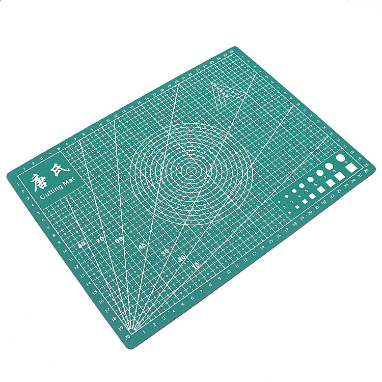 TANGSHI A4 Grid Self Healing Cutting Mat Durable PVC Craft Card Fabric Leather Paper Cutting Board Patchwork Tools