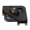 Aluminum Alloy 4 In 1 Router Table Corner Jig Radius Template R15 R20 R25 R30 Woodworking Quick Router Corner Radius Jig