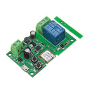 12V Self-Locking WiFi Wireless Switch for Alexa Google Home iOS or Android APP Remote Control