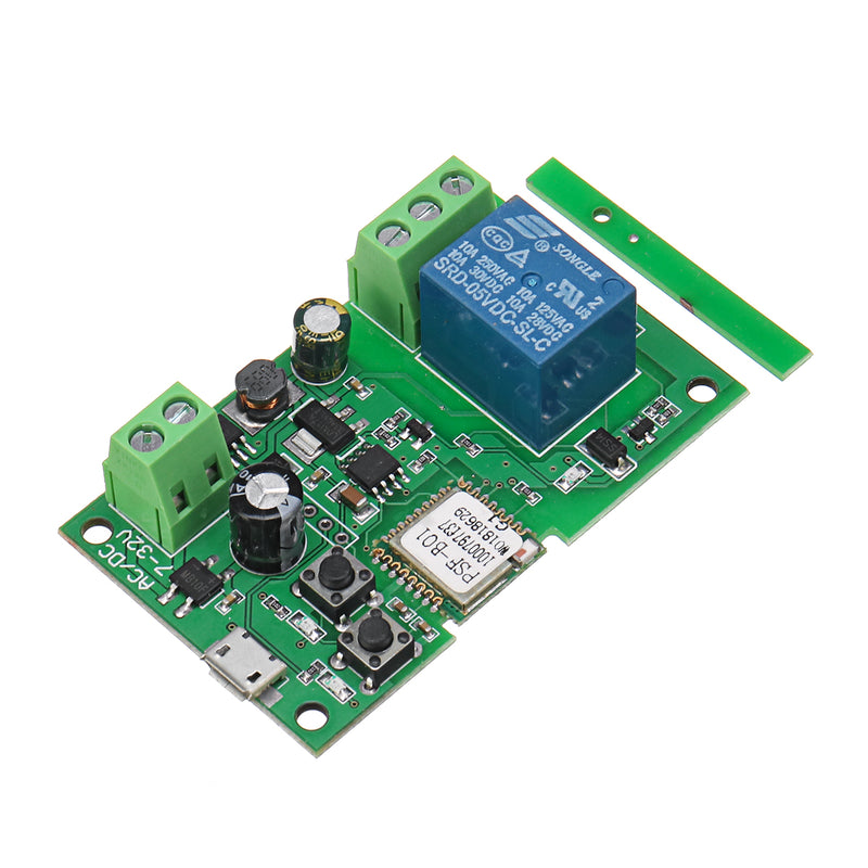 12V Self-Locking WiFi Wireless Switch for Alexa Google Home iOS or Android APP Remote Control