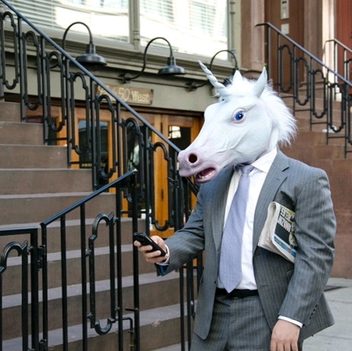 Halloween Dog Horn Horses Mask Unicorn Animal Head Cover Cosplay Latex Sets