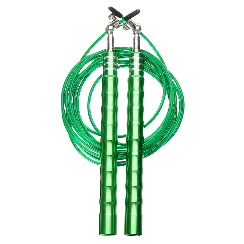 280cm Aluminum Alloy Rope Jumping Sports Gym Fitness Cardio Training Tool Jump Rope Skipping