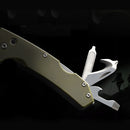 Sanrenmu 7106 Multifunctional Tools Folding Screwdriver Bottle Opener Rope Cutter Outdoor Camping Hunting EDC Tools