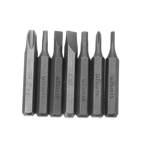 MINI ES-B7 4mm Hex Shank S2 Alloy Steel Screwdriver Bit Set for ES120 Electric Screwdriver