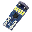 AUDEW 10PCS 4014 SMD T10 W5W LED Side Wedge Marker Lights CANBUS Error Free 12V 6712K White