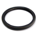 Universal 38cm Black PU leather Anti-slip Car Steering Wheel Covers